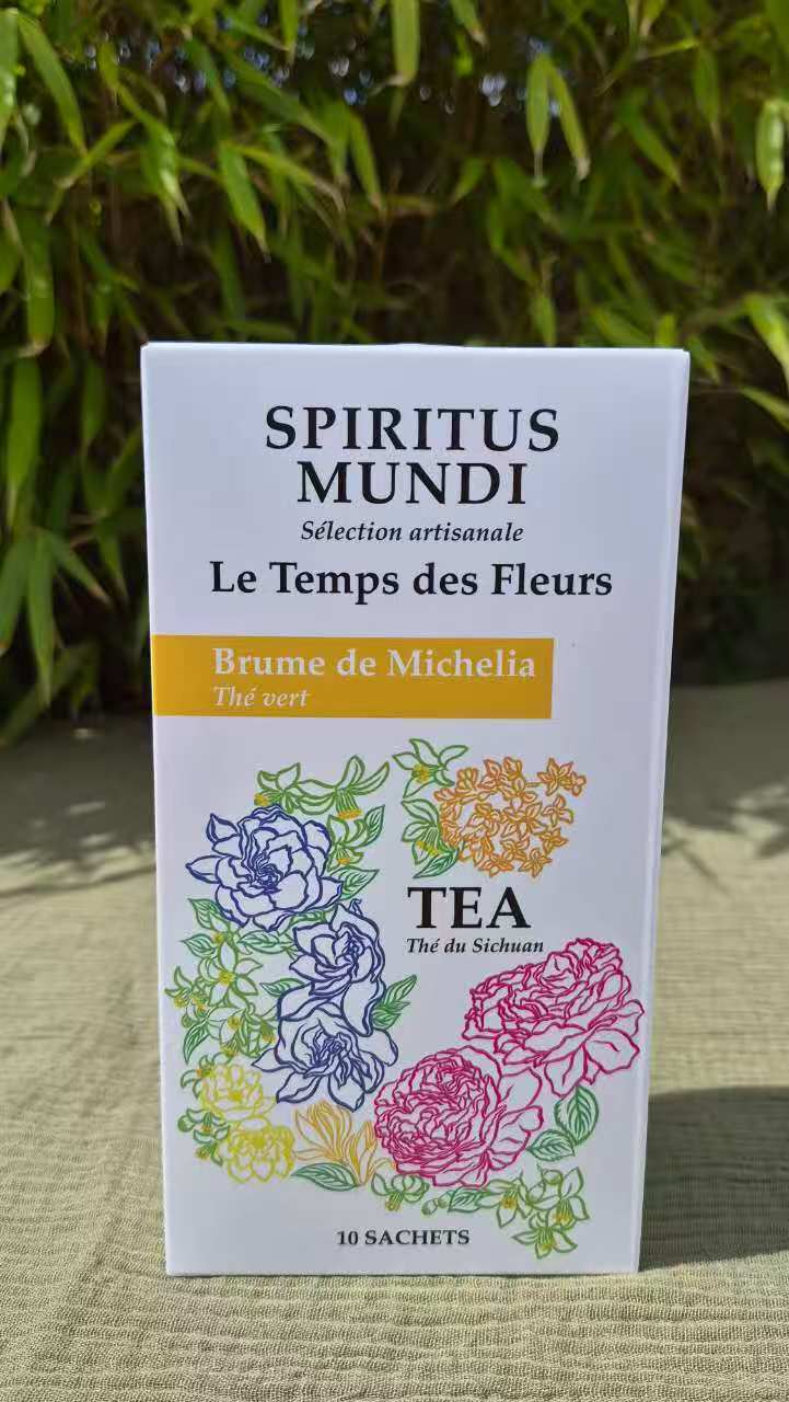 Boîte de dix sachets de thé vert Brume de Michélia Spiritus Mundi