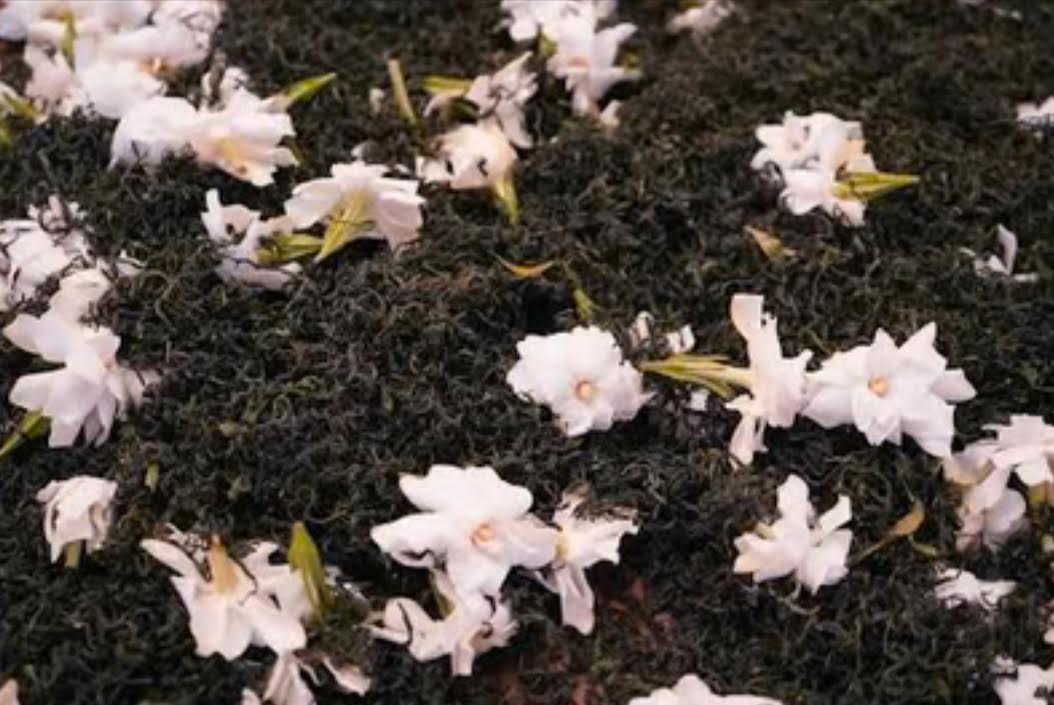 Jardin de Gardénia Thé Noir  —   100g — La richesse suave du Gardénia associée à la rondeur du thé noir. Un délice gourmand.