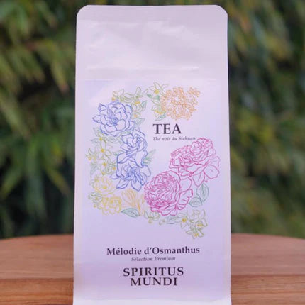 Mélodie d'Osmanthus — Thé Noir  100g — Une douceur naturelle, abricot confit et miel.